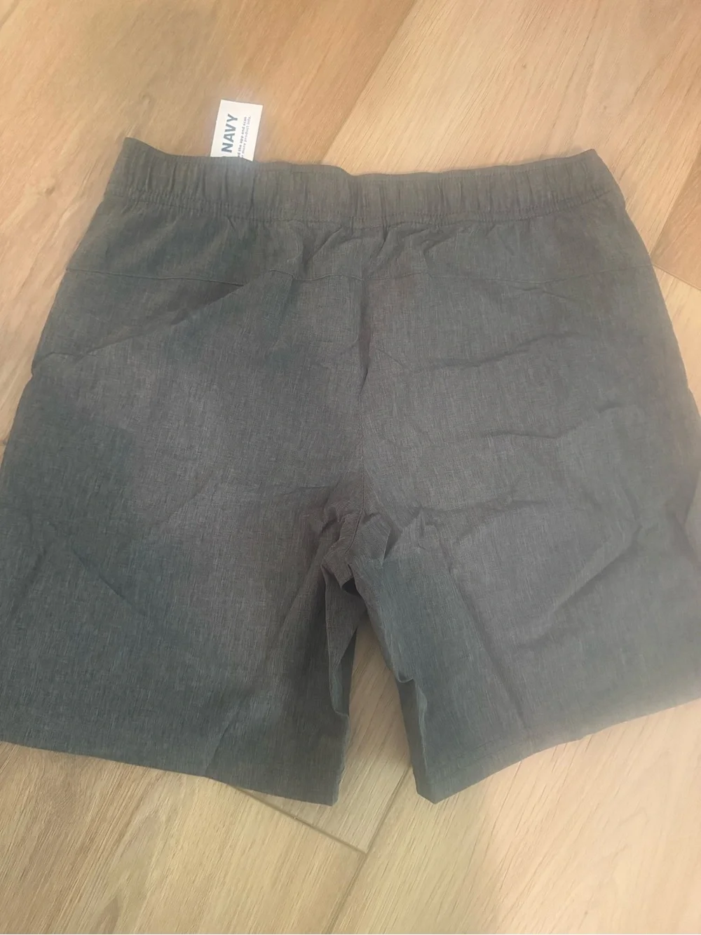 Old Navy Stretchtech Quick Dry Dark Gray Flat-Front Casual Shorts